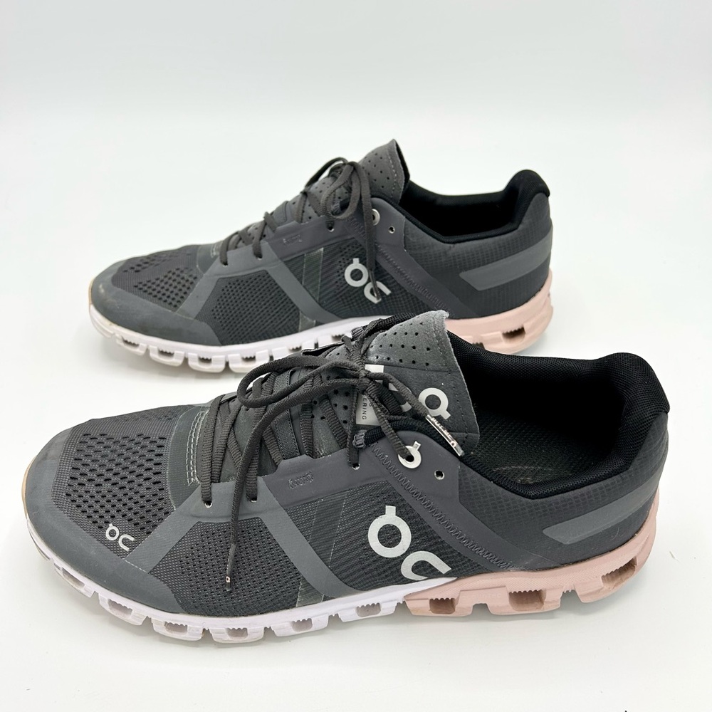 On Cloud Flow Women's Cloudtec Swiss Engineering Rose Rock Running Shoes Sz 10.5